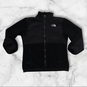 The North Face Denali Black Full Zip Jacket Girls Size Large